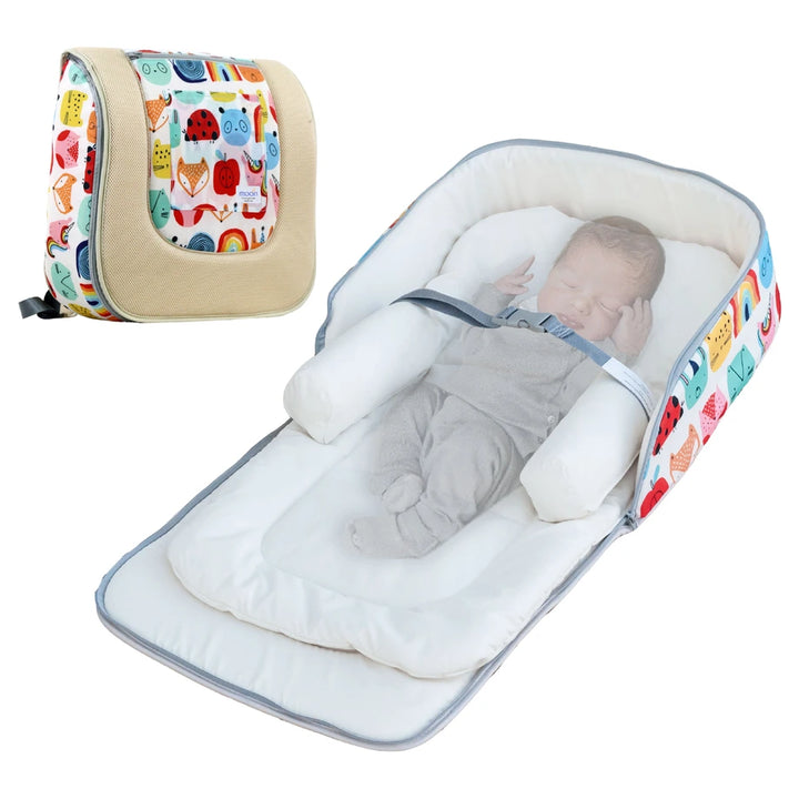 Moon Travalo Travel Baby Bed & Backpack Animal