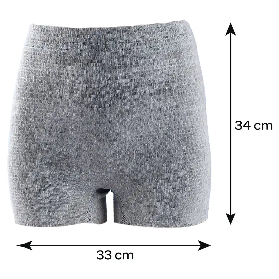 Moon Disposable Postpartum Underwear Soft Stretchable Pack of 8 (Grey)