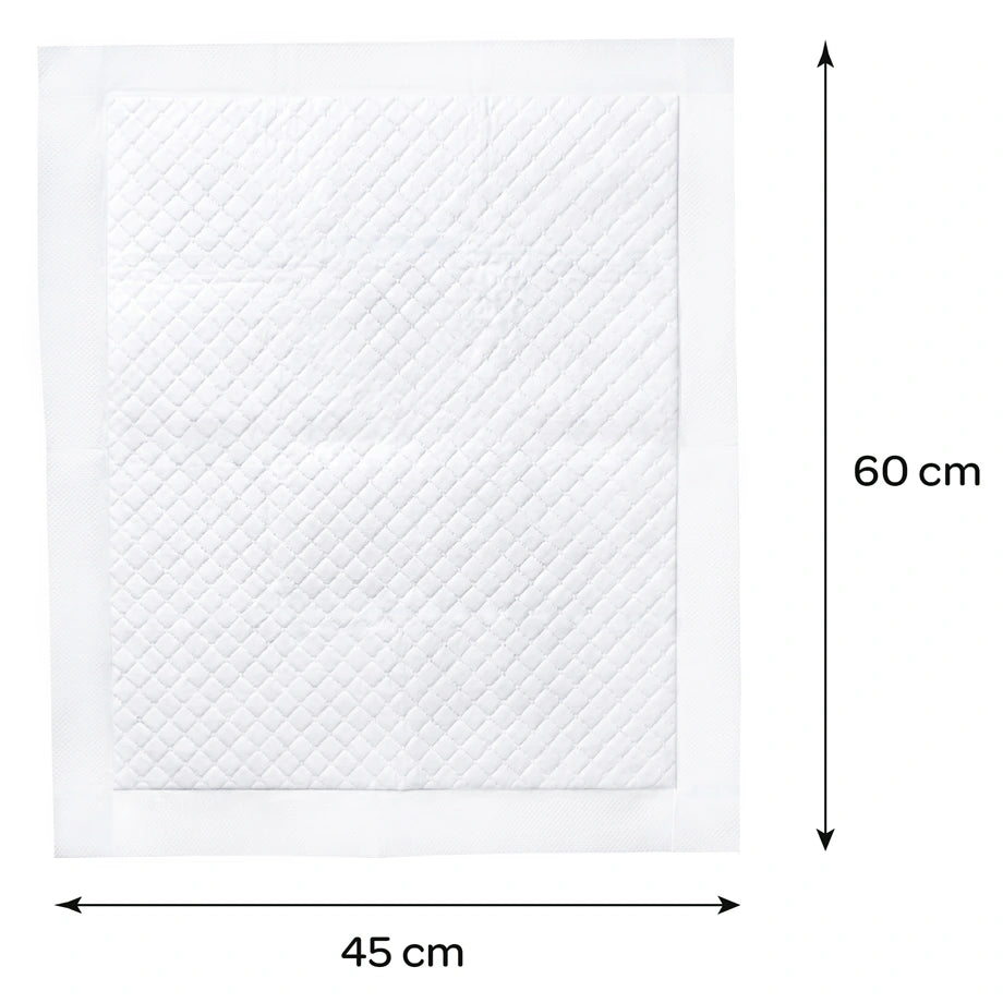 Moon Disposable Underpads Super Absorbent Leak Proof 45 x 60cm (Pack of 50)