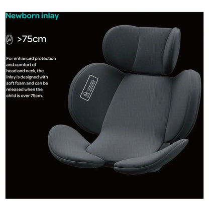 Moon Gyro Pro i-Size 360° Rotating Car Seat ISOFIX (Black)