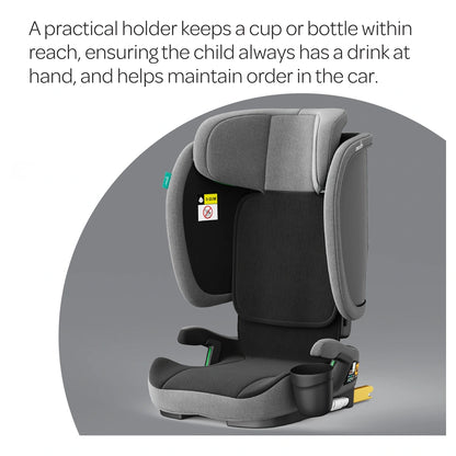 Moon Folda Go i-Size Foldable Car Seat with ISOFIX (Grey)