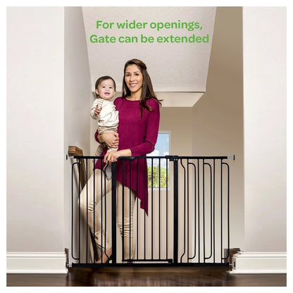Moon Secura Baby Safety Gate Auto Lock Barrier 76–80cm (Black)