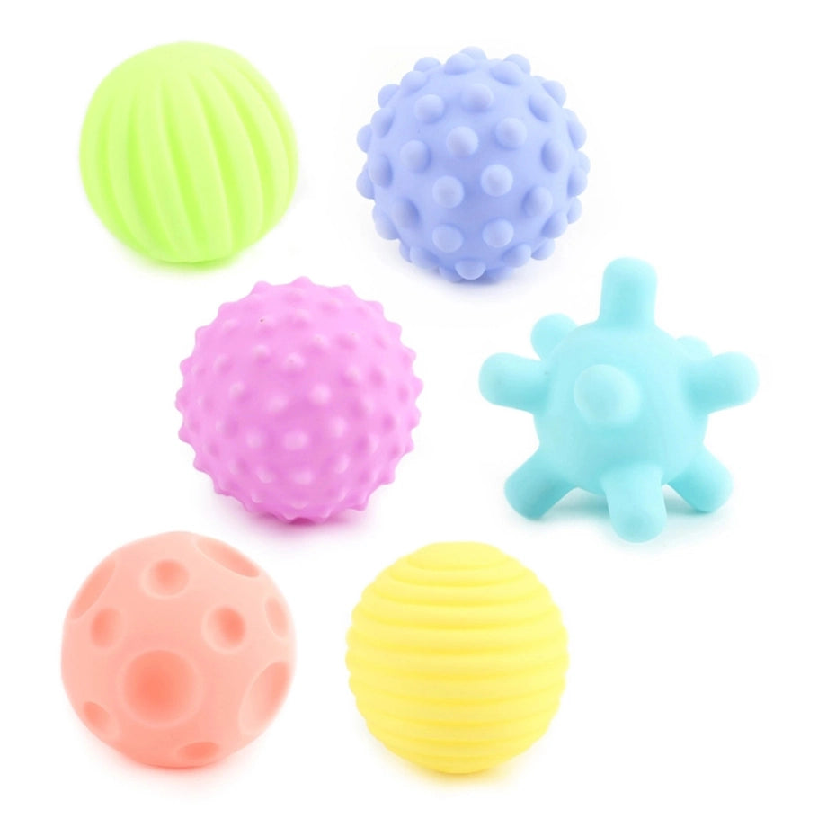 Moon Baby Sensory Textured Balls 6 Pack