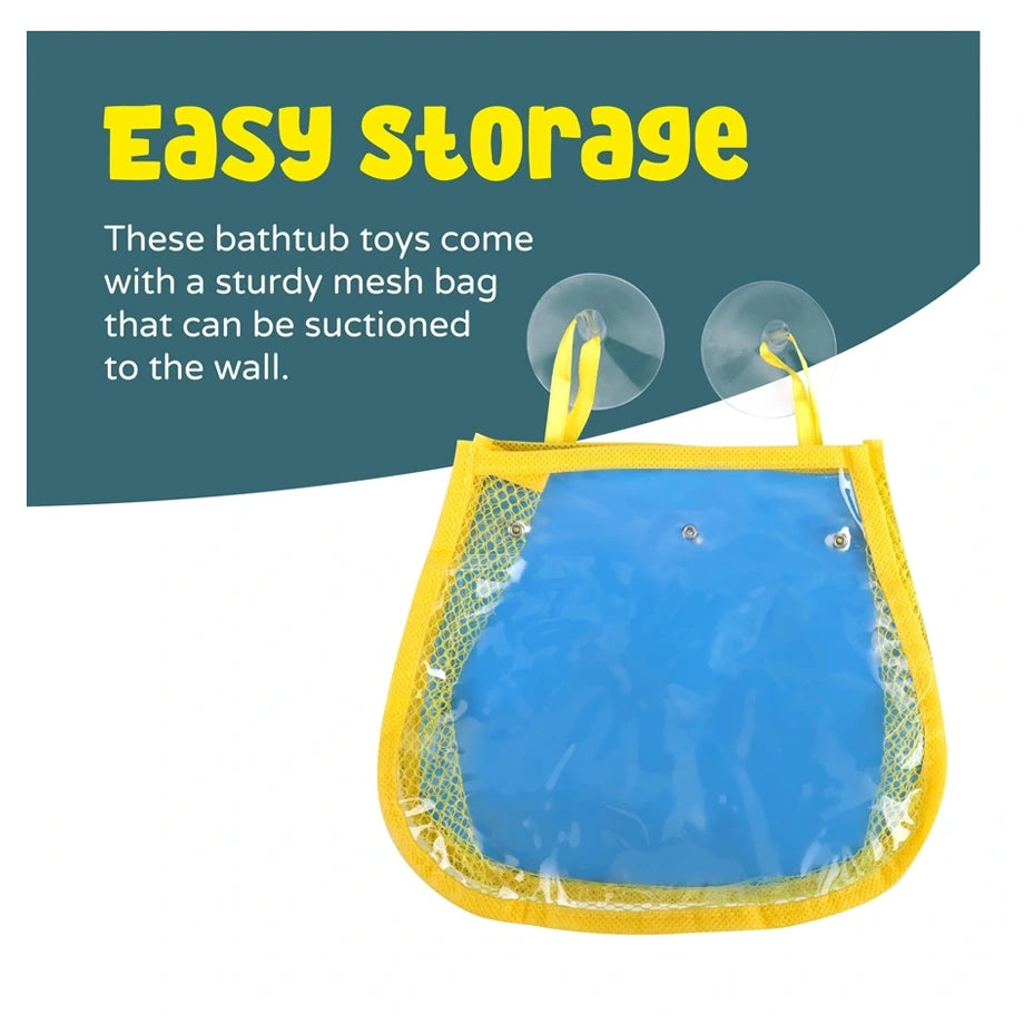 Moon Baby Bath Fish Toys 5 Pack