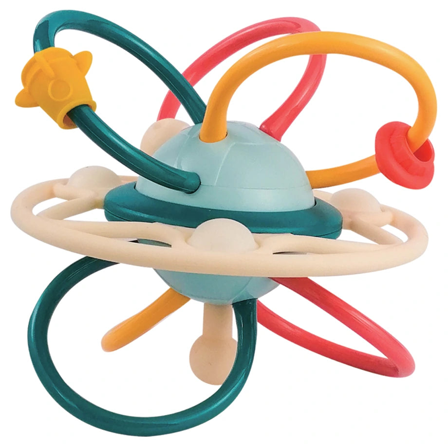 Moon Spinny Rattle & Teether Activity Ball