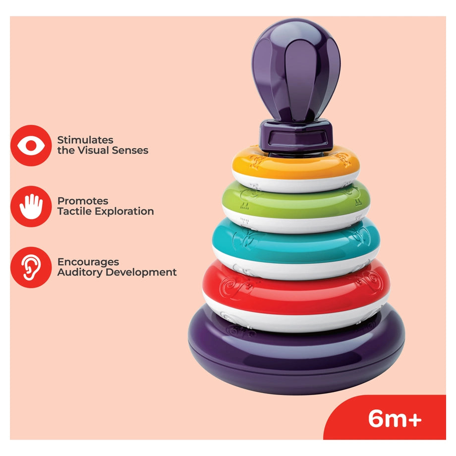 Moon Ring Tower Educational Stacking Toy