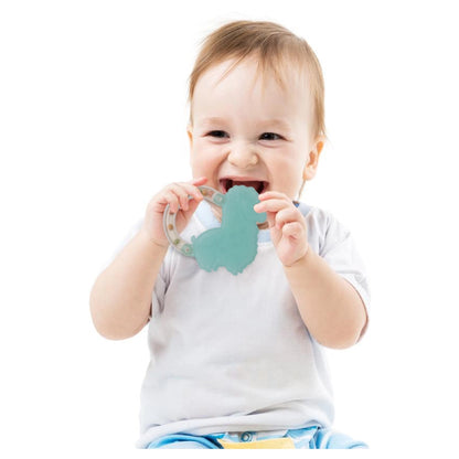 Moon Fuzzy Friends Soft Baby Rattle & Teether (Sheep)