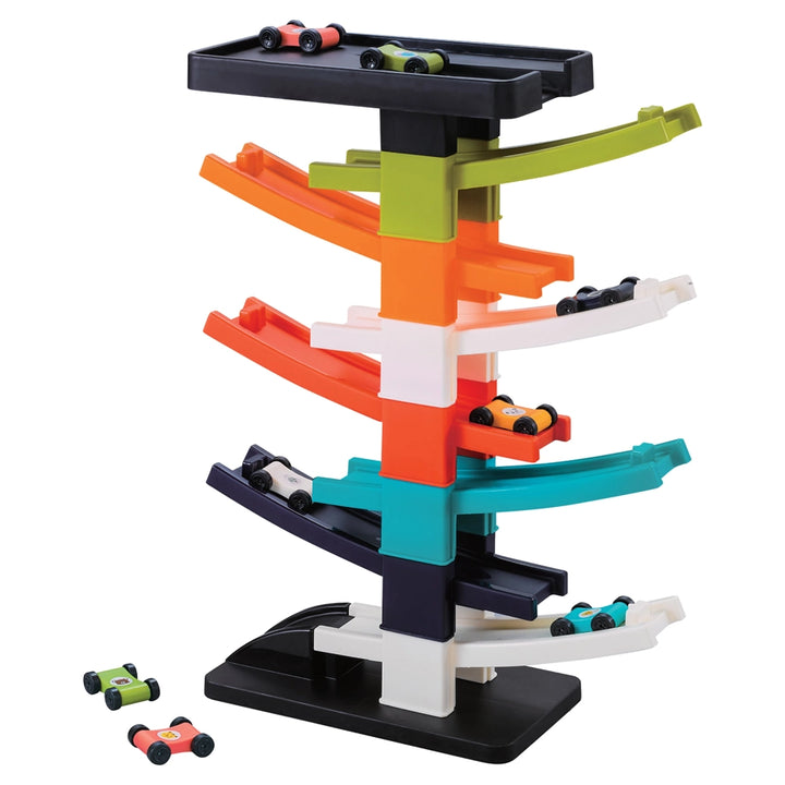 Moon Turbo Tower Car Ramp Racer Playset