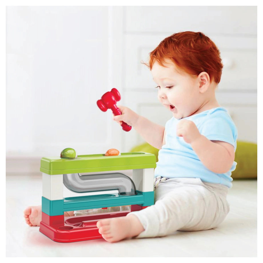 Moon Smash and Roll Pound-A-Ball Toy Activity Ramp