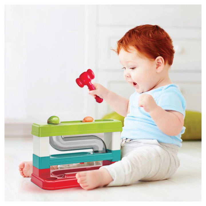 Moon Smash and Roll Pound-A-Ball Toy Activity Ramp