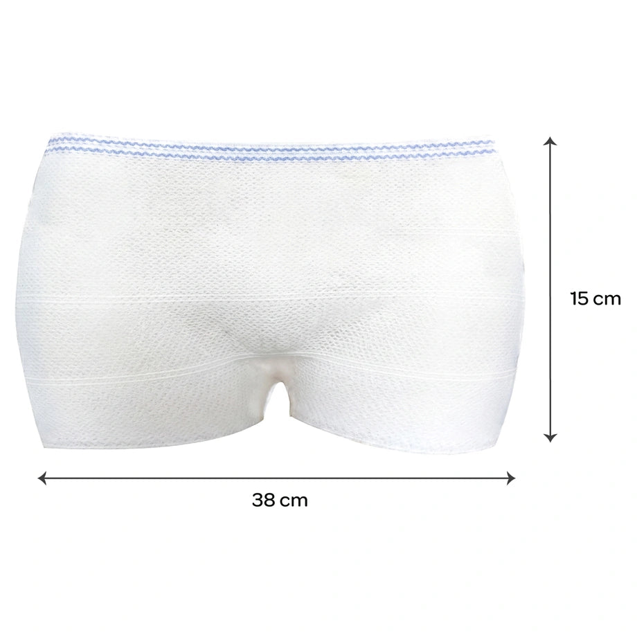 Moon Disposable Postpartum Mesh Panties Stretchable Breathable (Pack of 5)