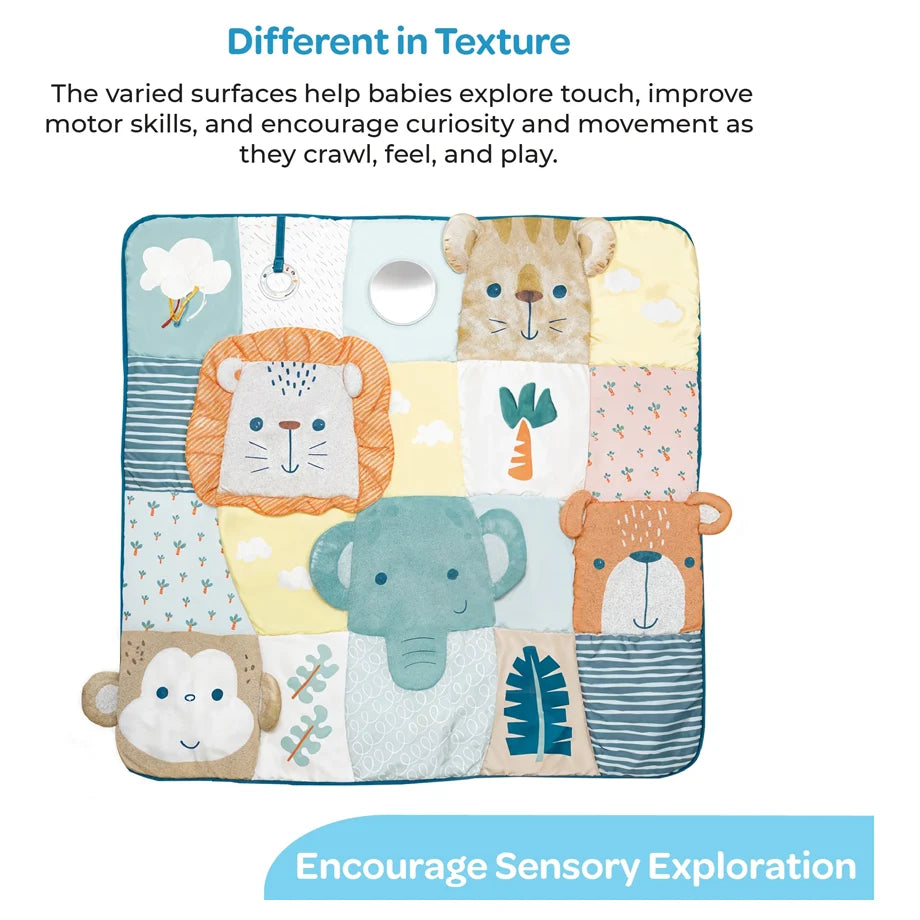 Moon Baby Activity Gym Play Mat Animal