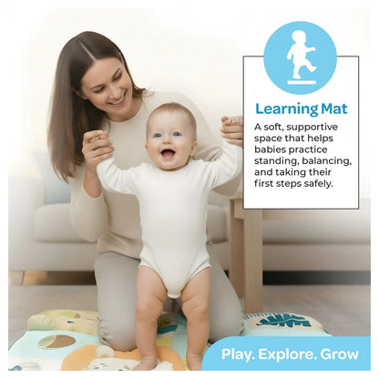 Moon Baby Activity Gym Play Mat Animal