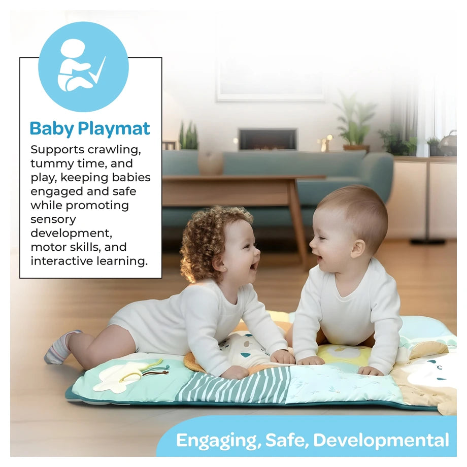 Moon Baby Activity Gym Play Mat Animal