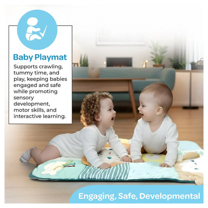 Moon Baby Activity Gym Play Mat Animal