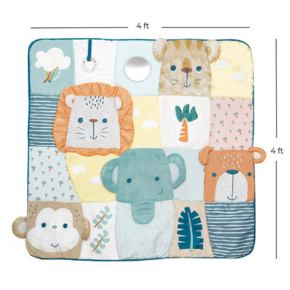 Moon Baby Activity Gym Play Mat Animal