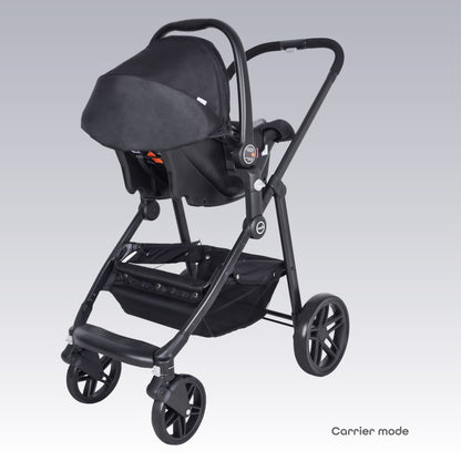 Moon Tres 3 In 1 Travel System (Black)