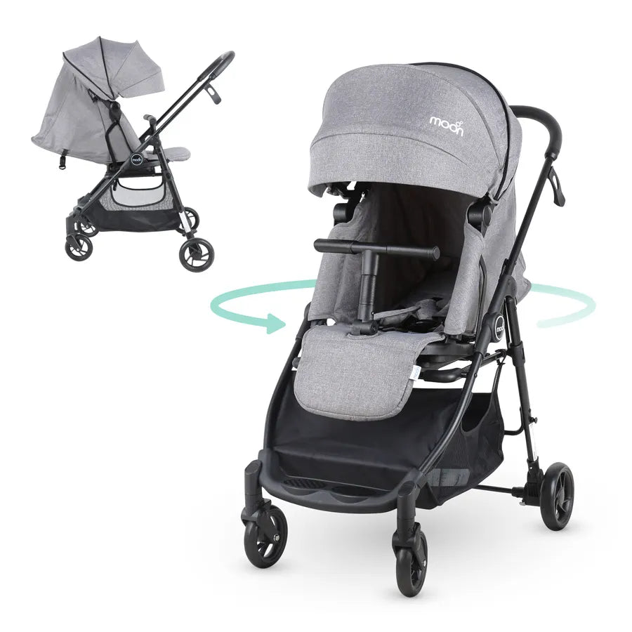 Moon 360 Stroller (Grey) Moon 360 Stroller (Grey)