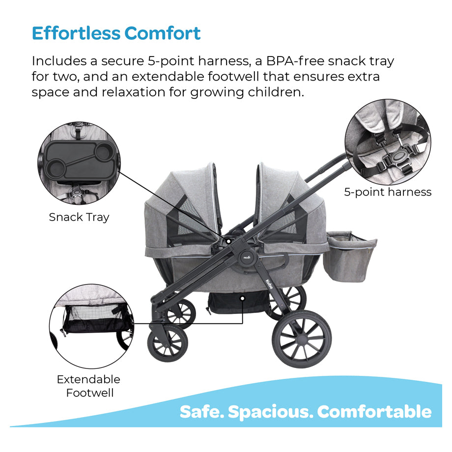 Moon Kube Stroller (Grey)