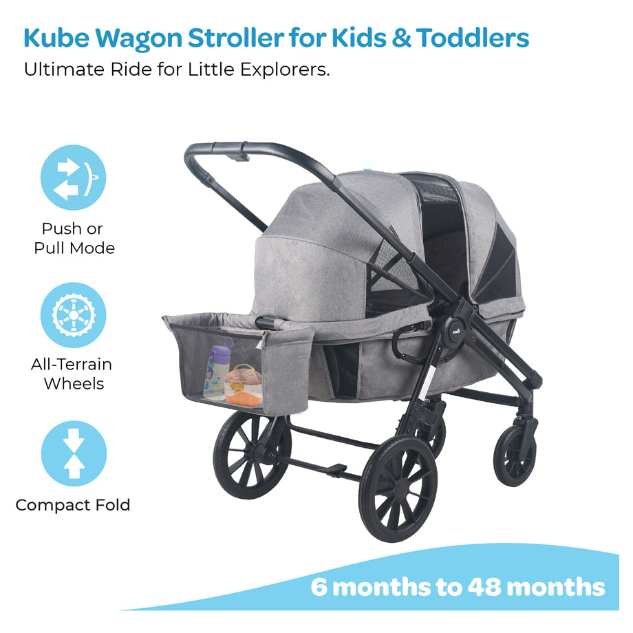 Moon Kube Stroller (Grey)
