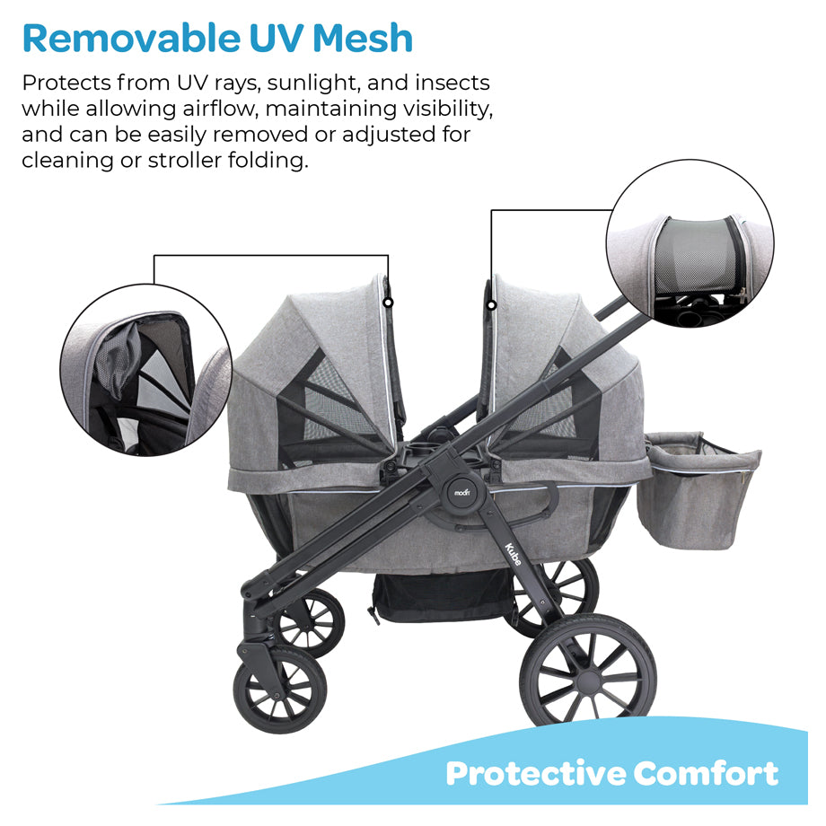 Moon Kube Stroller (Grey)