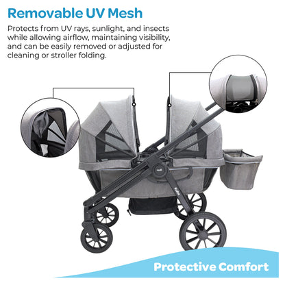 Moon Kube Stroller (Grey)