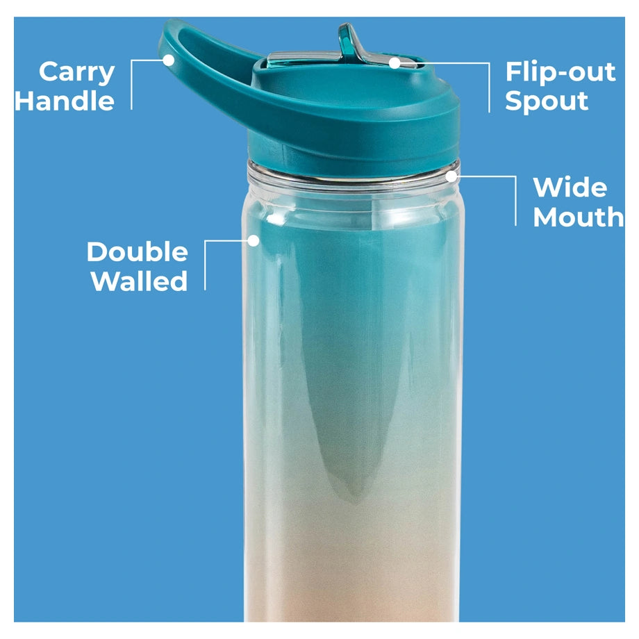 Moon Double Wall Sipper Bottle 590ml/20oz