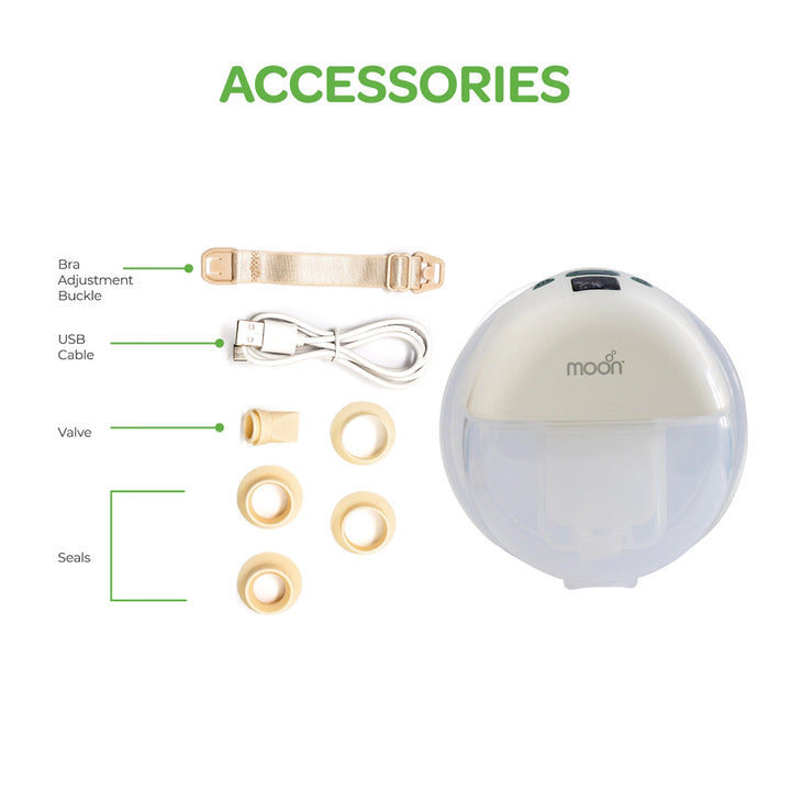 Moon Compact Wearable Hands-Free Breast Pump 150ml