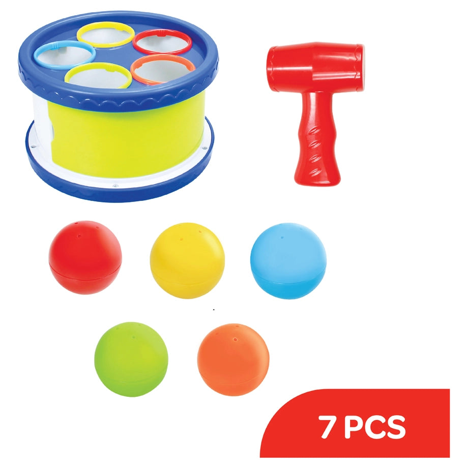 Moon Hammering Drum with 5 Balls