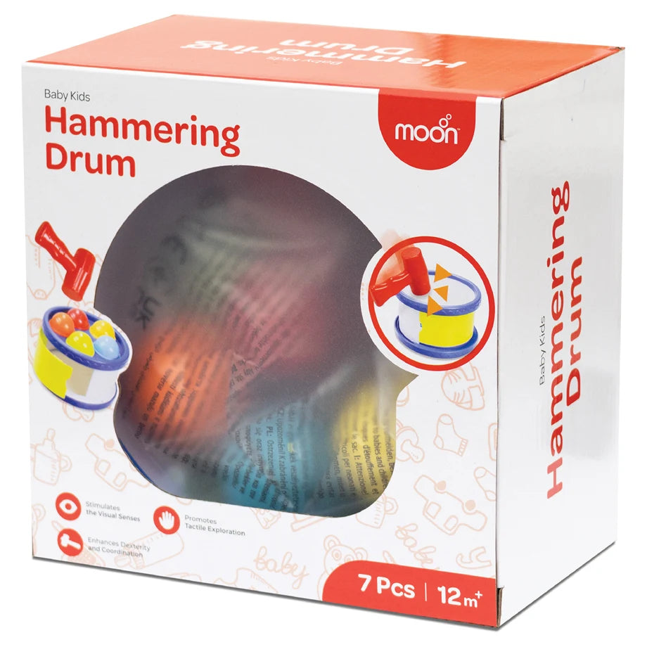Moon Hammering Drum with 5 Balls