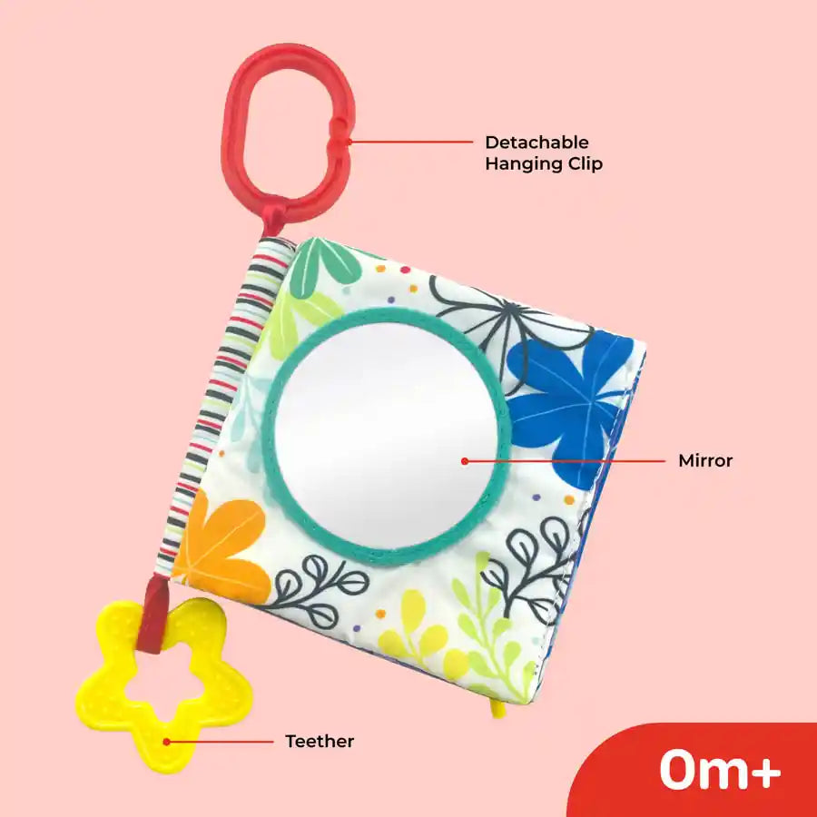 Moon Soft Cloth Book - Colors