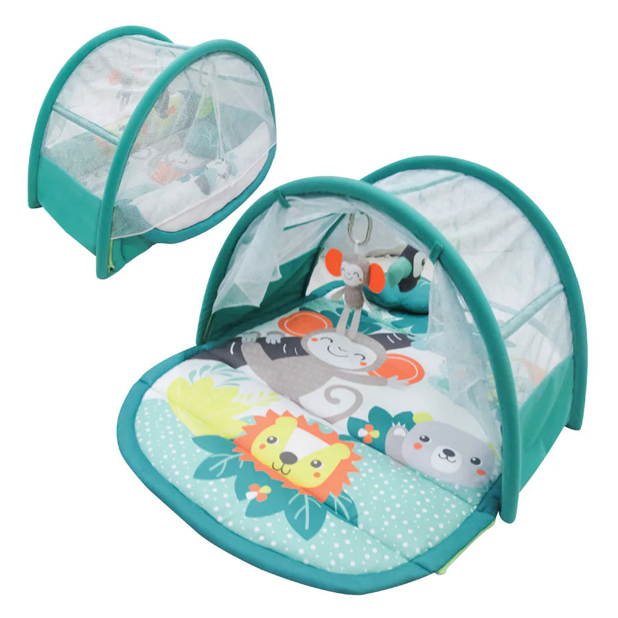 سجادة اللعب الأرضية Moon Nap N Play من Jungle Friends سجادة اللعب الأرضية Moon Nap N Play من Jungle Friends