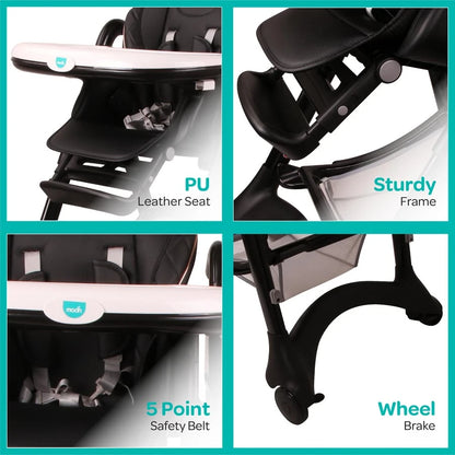 Moon Trestle Highchair (Black)