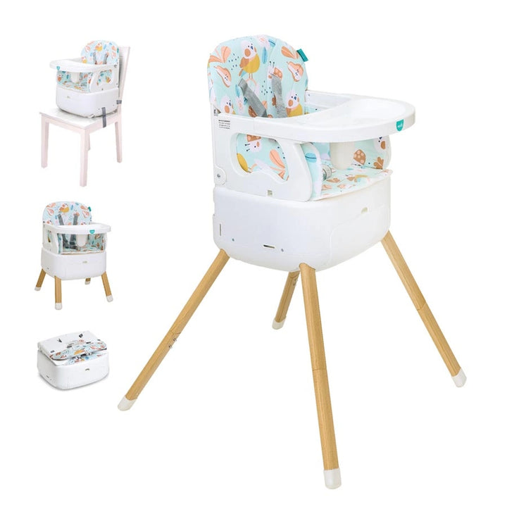 Moon Hiterite 4-In-1 Convertible Baby Highchair (Green)
