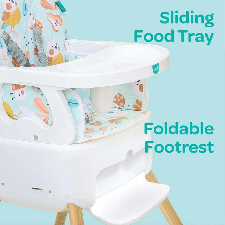 Moon Hiterite 4-In-1 Convertible Baby Highchair (Green)
