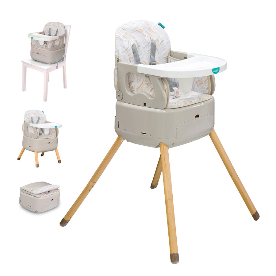 Moon 4 -In 1 Multi Function High Chair (Beige) Moon 4 -In 1 Multi Function High Chair (Beige)