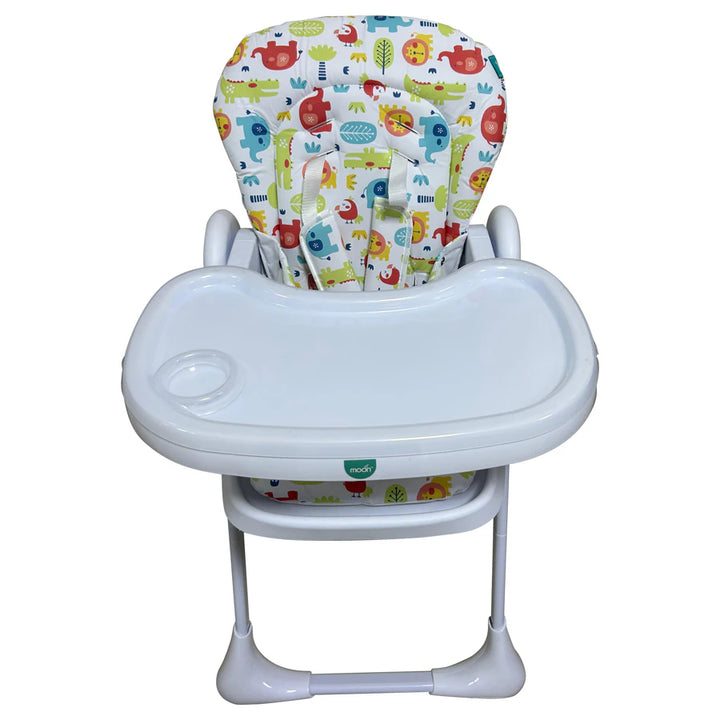 Moon Baby High Chair (White+Pink)