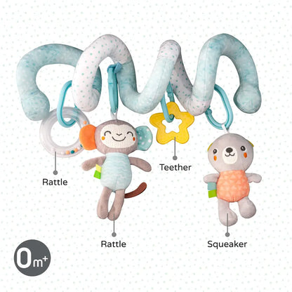 Moon Jungle friends Activity Spiral Toy