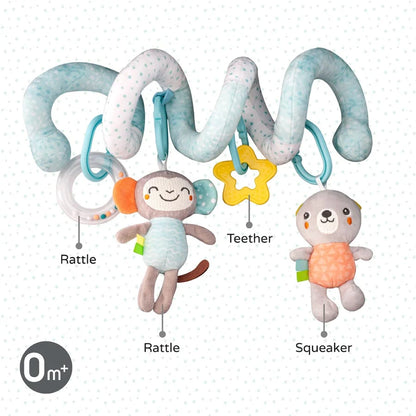 Moon Jungle friends Activity Spiral Toy