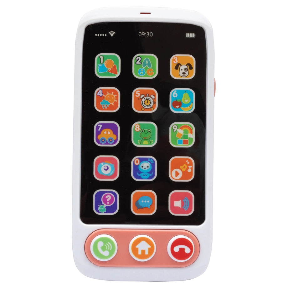 Moon A Fone Educational Musical Touch Screen Mobile Phone Toy for Kids (Pink)