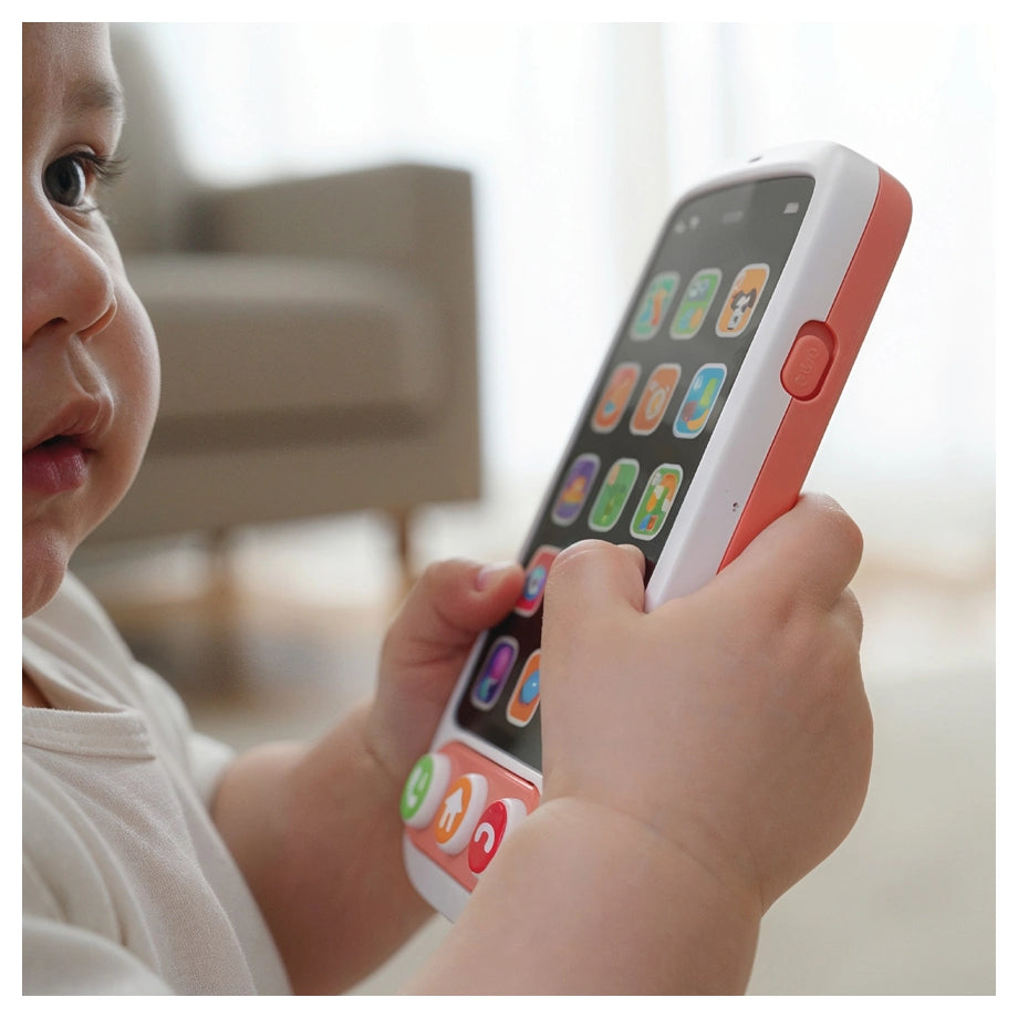 Moon A Fone Educational Musical Touch Screen Mobile Phone Toy for Kids (Pink)