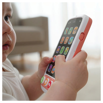 Moon A Fone Educational Musical Touch Screen Mobile Phone Toy for Kids (Pink)
