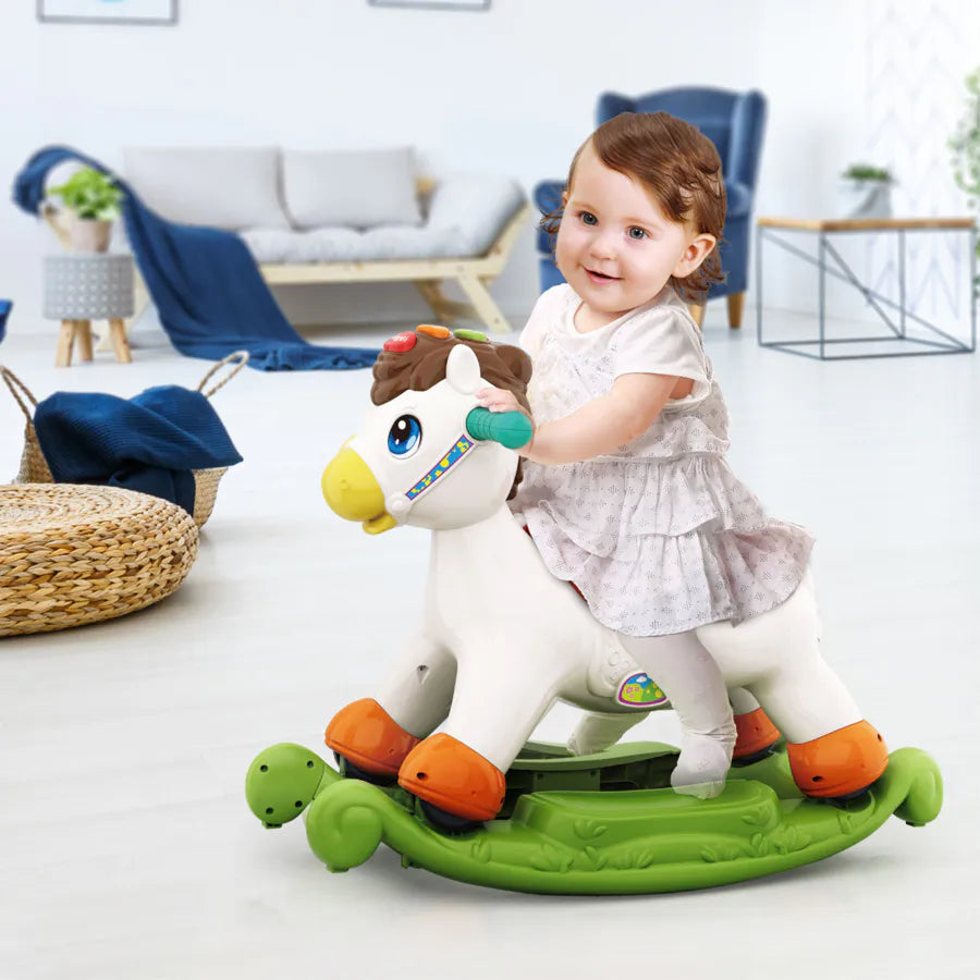 Moon 2 In 1 Rocking/Riding Pony