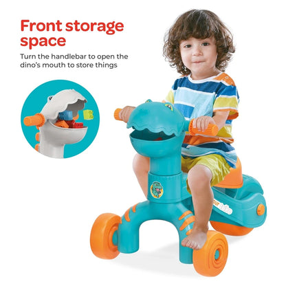 Moon Dino Trike Balance Bike (Blue)