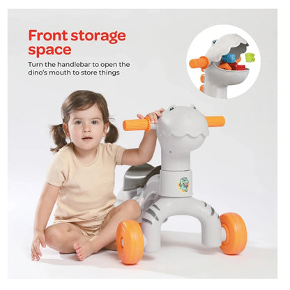 Moon Dino Trike Balance Bike (Grey)