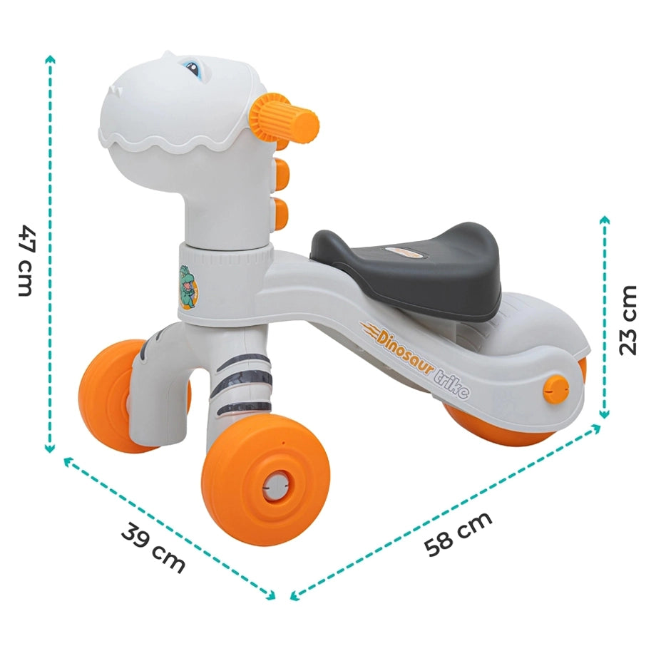 Moon Dino Trike Balance Bike (Grey)