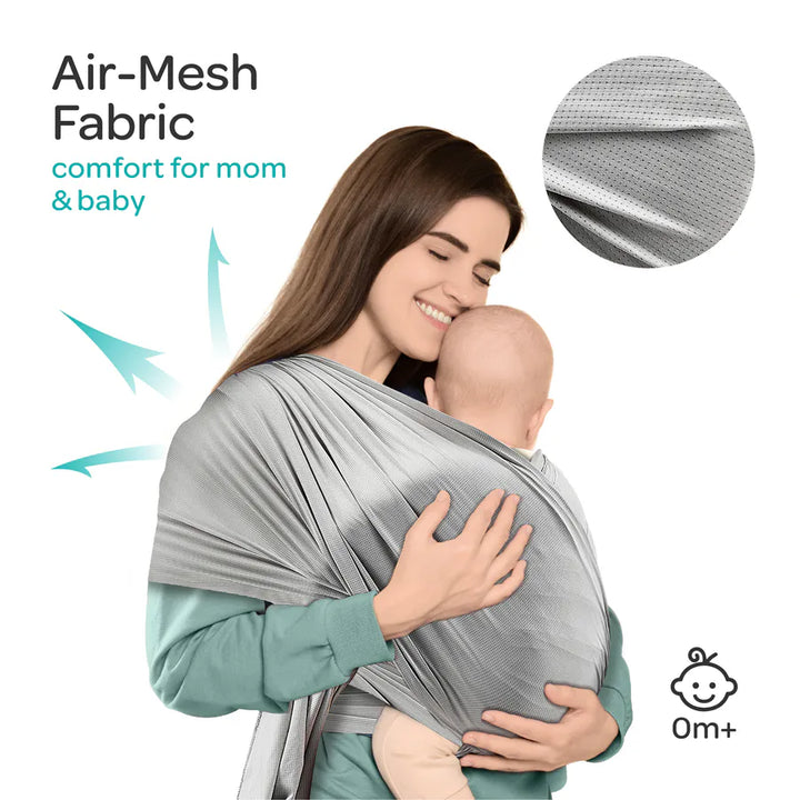 Moon KaryGo Baby Sling Carrier (Mid Grey)