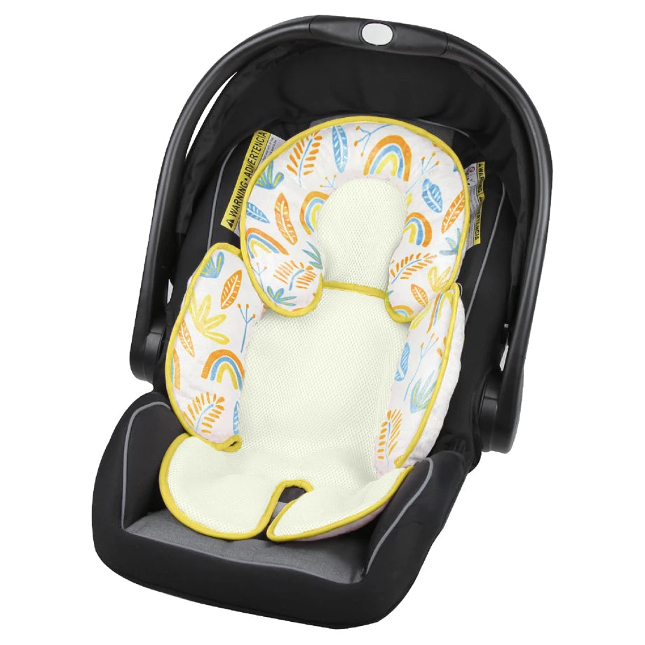 Moon Body Support Cushion Car Seat Pad (Rainbow)