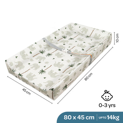 Moon Waterproof Contour Diaper Changing Mat Pad 80 x 10 x 45 cm Elephant