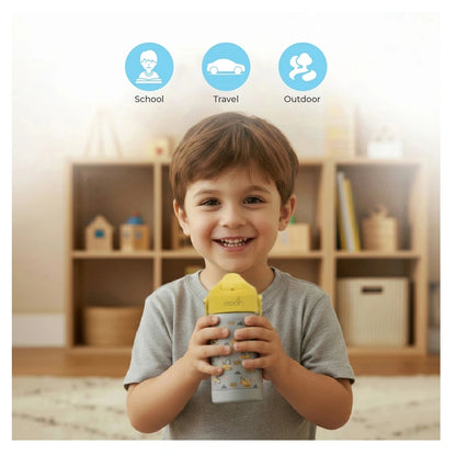 Moon Kids Insulated Water Bottle (Vehicle)